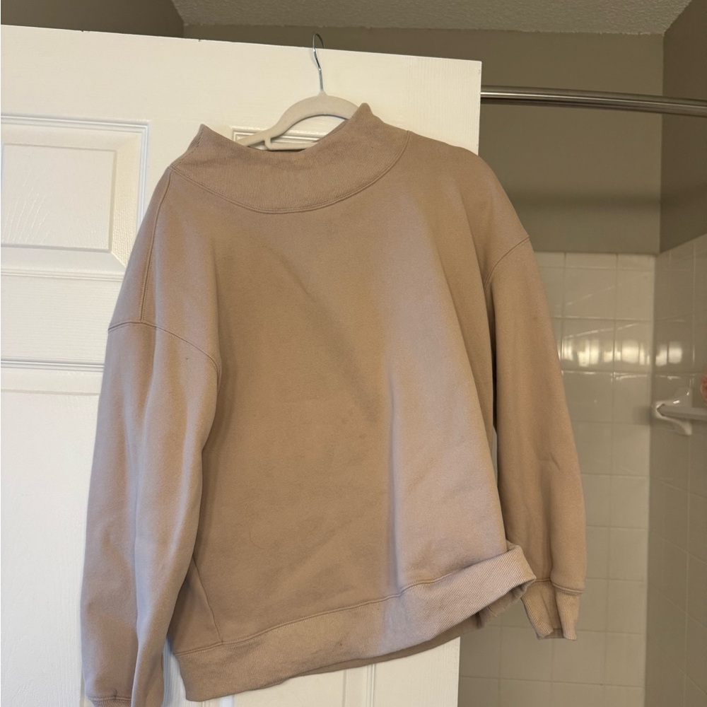 Amazon Women's Tan Turtleneck Sweater